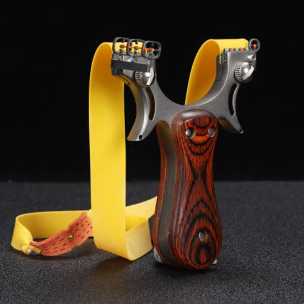 Proberos Slingshots Kit with 1.2mm Extra Thick Flat Bands, High Catapult for Adults Beginner Youth for Outdoor Games, Outdoor Toys Proberos Slingshots Kit with 1.2mm Extra Thick Flat Bands, High Catapult for Adults Beginner Youth for Outdoor Games, Outdoor Toys